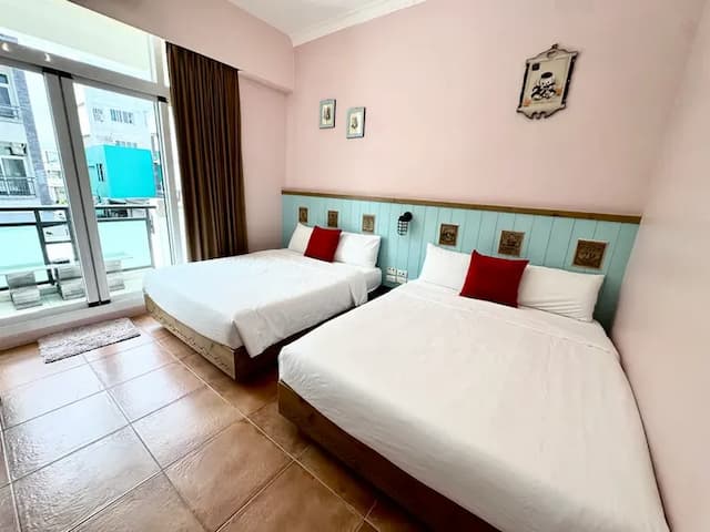 墾丁包棟民宿-童話民宿｜BBQ、電動麻將桌、音響設備、最高22人包棟-22人7房包棟(四人房*4+雙人房*3)-10