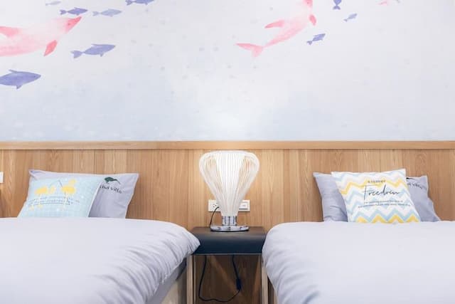 期遇度假會館-高級雙床房-附陽台-301、302-5