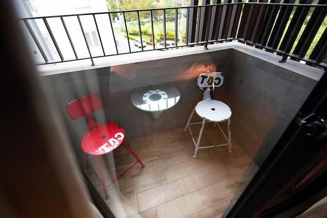 Mi Dou Li Life Hostel-Twin Room with Mountain View-4