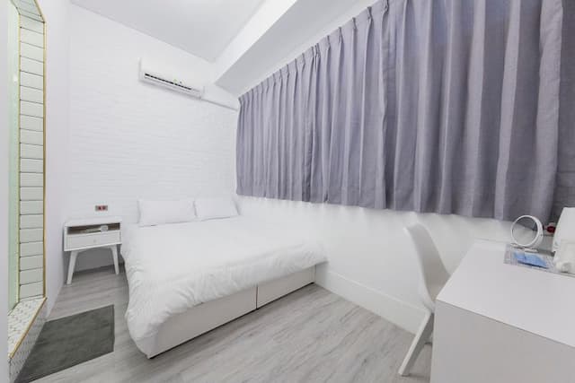 SLOW Inn-Five room types "Slow" SLOW "Pure White" / Walk to Tail-Tail Home Ice Cream 30 seconds / Zhengxing Street / Guohua Street / Shennong Street / Hai'an Road-4