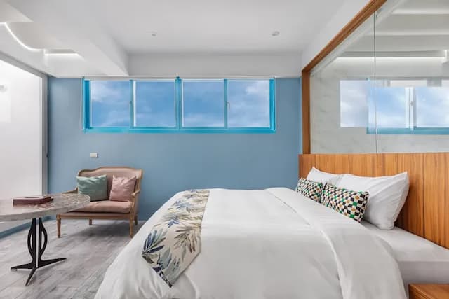 Kenting Shen's Homestay-Deluxe Double Room with Balcony_506.508-8