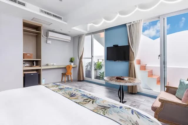 Kenting Shen's Homestay-Deluxe Double Room with Balcony_506.508-9