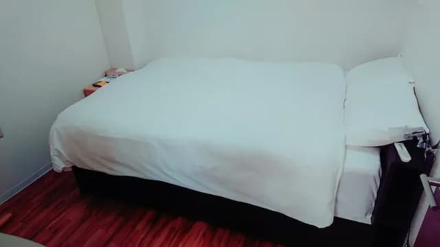 Ｒｏｏｍ　Ｃダブルベッド　寝心地抜群です！