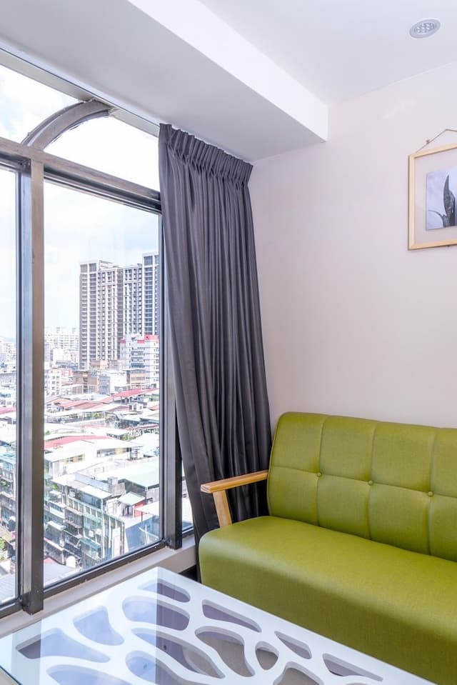 Greeninn Hotel| specials on sale!!Near MRT Station and Night Market Location Apartment Hotel-Double room with view-5