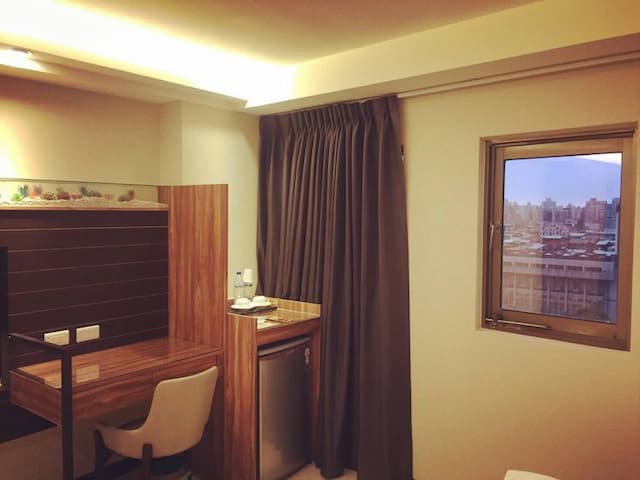 Greeninn Hotel| specials on sale!!Near MRT Station and Night Market Location Apartment Hotel-Double room-4