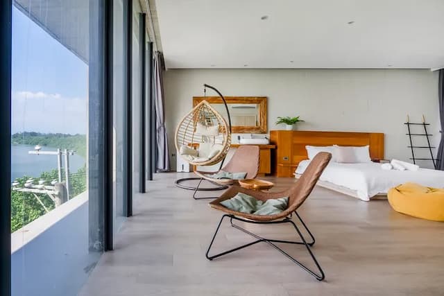 Ningxia Ocean-Deluxe Double Room with Balcony_4F-5