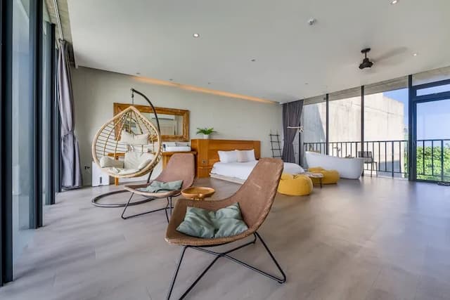 Ningxia Ocean-Deluxe Double Room with Balcony_4F-1