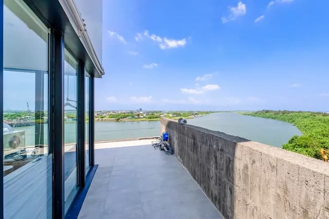 Ningxia Ocean-Double Room with Sea View and Balcony_5F-11