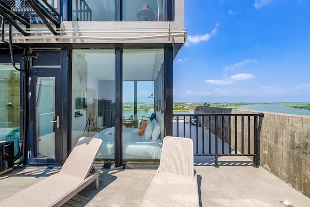 Ningxia Ocean-Double Room with Sea View and Balcony_5F-10