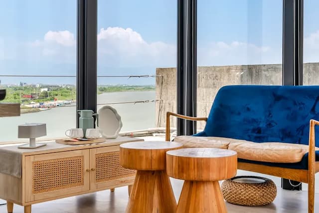 Ningxia Ocean-Double Room with Sea View and Balcony_5F-6