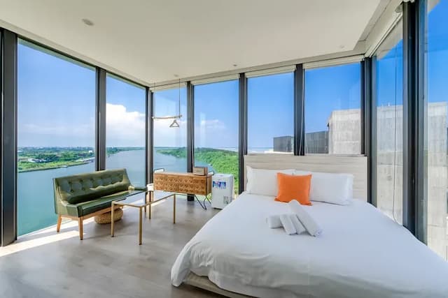 Ningxia Ocean-Double room with sea view_7F-1