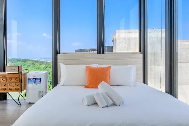 Ningxia Ocean-Double room with sea view_7F-6