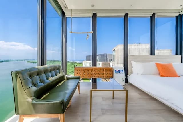 Ningxia Ocean-Double room with sea view_7F-7