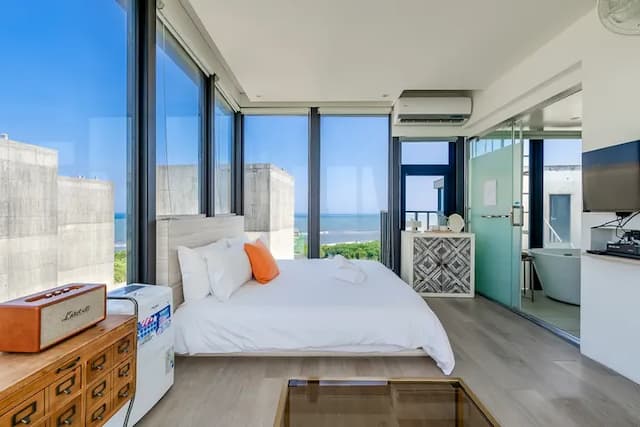 Ningxia Ocean-Double room with sea view_7F-5