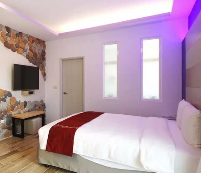 샤오위 리조트 호텔 인 더 씨 Island on the Sea-Deluxe Bath Double Room with Balcony-4