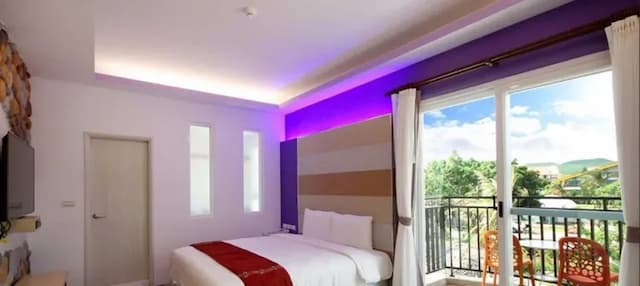 샤오위 리조트 호텔 인 더 씨 Island on the Sea-Deluxe Bath Double Room with Balcony-2