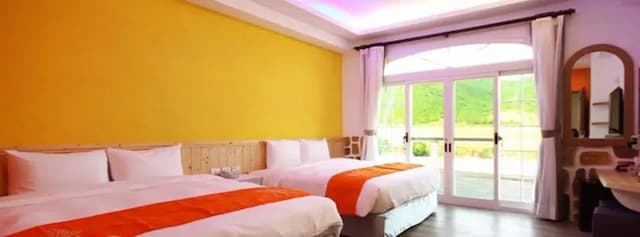 샤오위 리조트 호텔 인 더 씨 Island on the Sea-French style quadruple room (balcony + bathtub)-1