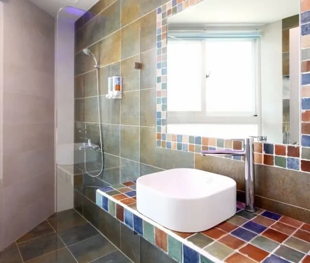 샤오위 리조트 호텔 인 더 씨 Island on the Sea-Country style quadruple room (balcony)-10