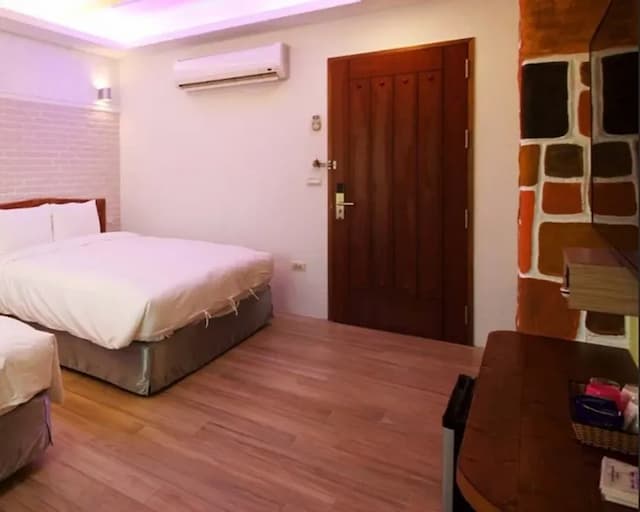 샤오위 리조트 호텔 인 더 씨 Island on the Sea-Country style quadruple room (balcony)-6