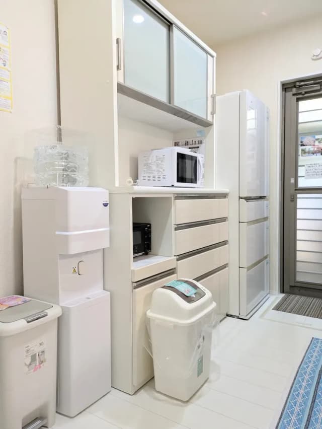 ミネラルウォーターサーバーも装備