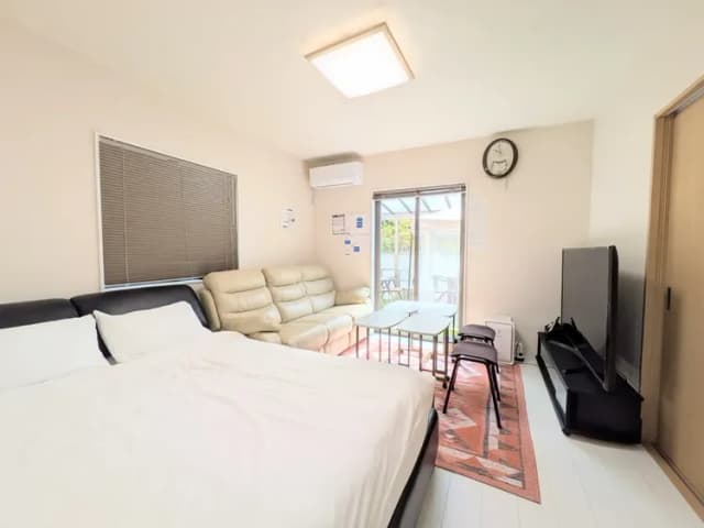 リクライニング電動ソファー　ネットフリックス視聴可６５型TV