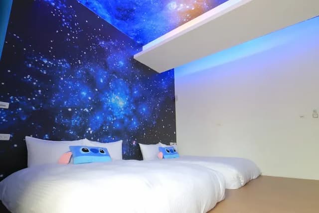 陽光晨堡民宿-家庭房-4