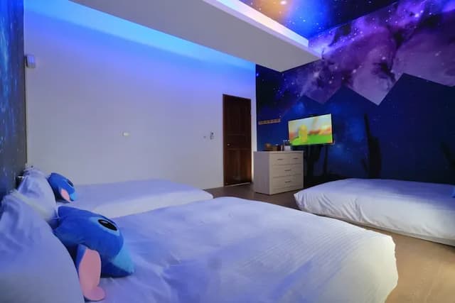 陽光晨堡民宿-家庭房-3