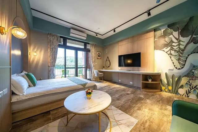 秀森山民宿-雙人房附陽台-8