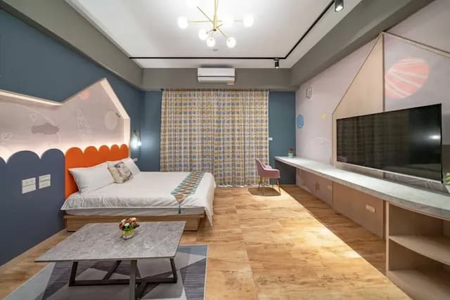 秀森山民宿-雙人房附陽台-4