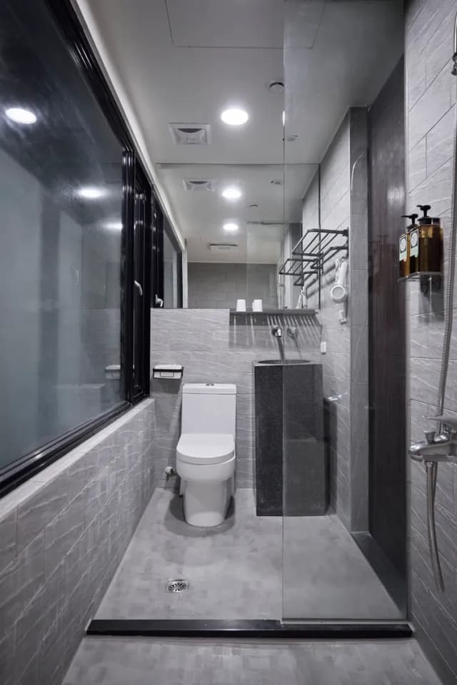 山眠無人溫泉旅店-無窗經濟雙人房-6