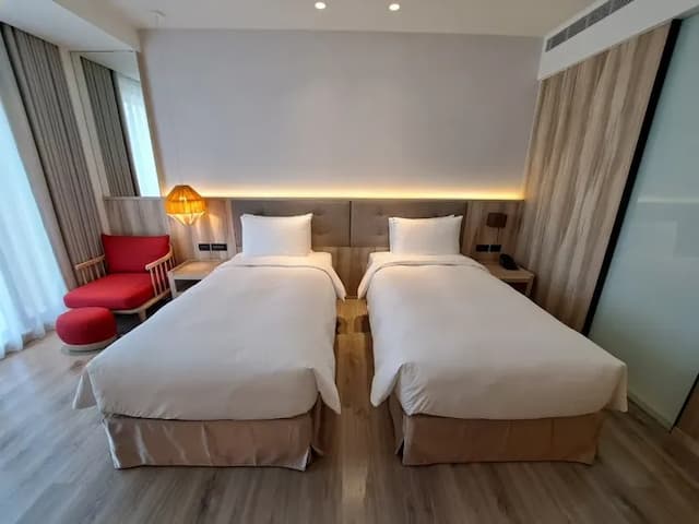 Boutech Wuri Village Hotel-Deluxe Twin Room-6