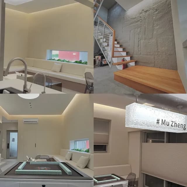 Mu Zheng Farm_Yan 2 Hall｜6~14 people Chiayi Private Bed and Breakfast｜Karaoke_Electric Mahjong_Barbeque_Super large projector_Electric arcade_Kitchen-Mu Zheng Farm_Yan 2 Hall｜Private B&B for 6~14 people｜Karaoke, electric arcade, barbecue, 85-inch TV-8