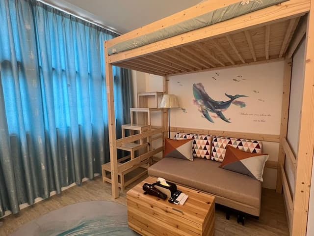 black kitten BNB-Mediterranean Wind Double Suite-1