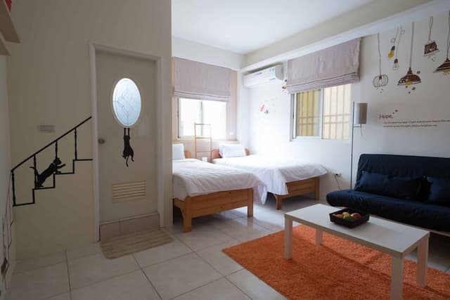 썬니 홈 (Sunny Home)-Elegant cat double room-5