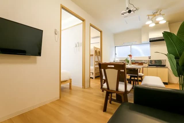 COMFORT 大國｜大國站步行1分/一站到難波站-4-10人入住-4