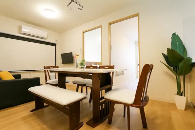 COMFORT 大國｜大國站步行1分/一站到難波站-4-10人入住-6