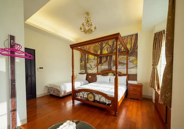 花蓮小熊城堡民宿-三人房有陽台附按摩浴缸-3