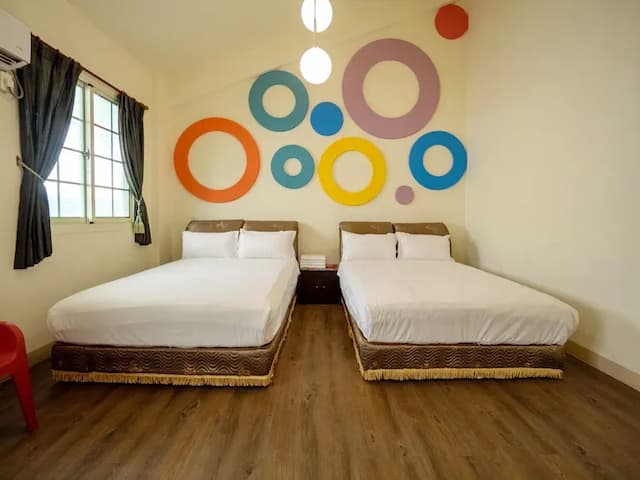 花蓮小熊城堡民宿-豪華家庭房-附陽台、露臺-3