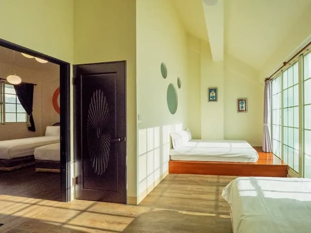 花蓮小熊城堡民宿-豪華家庭房-附陽台、露臺-4