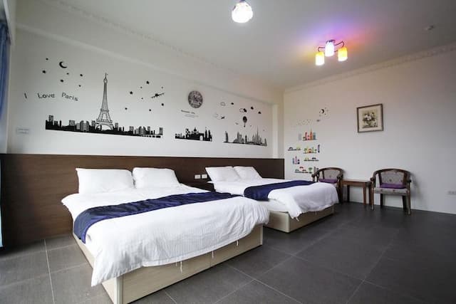 트레당 관하이 메이수 홈스테이 (Treadang Guanhai Meisu Homestay)-Quadruple room-4