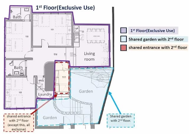 Yoon house-신규] Serene Hongdae Gardensuite1F, AREX W에서 5분 거리-9