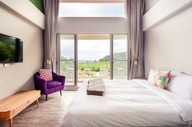 Miinnon Village Bed and Breakfast-Quadruple Room with Balcony-1