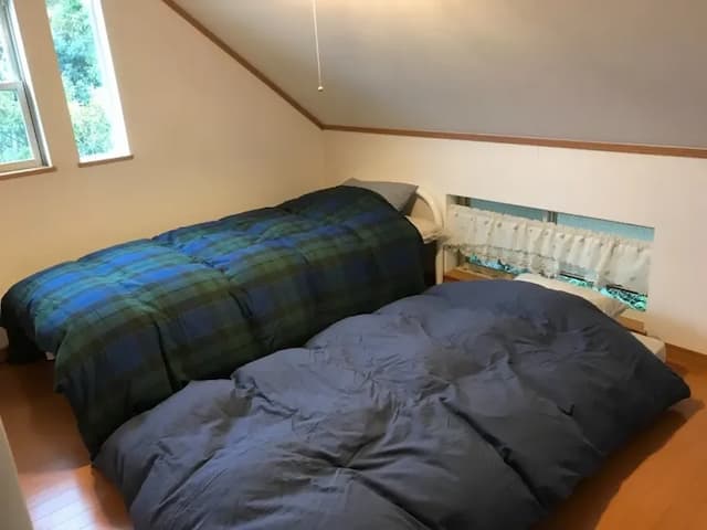 寝具は最大１０名様に対応します