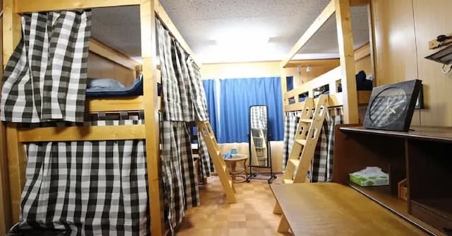 男女混合ドミトリー6人洋室room 3