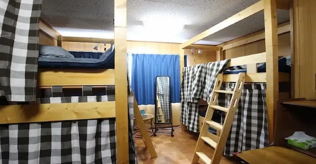 男女混合ドミトリー6人洋室room 3