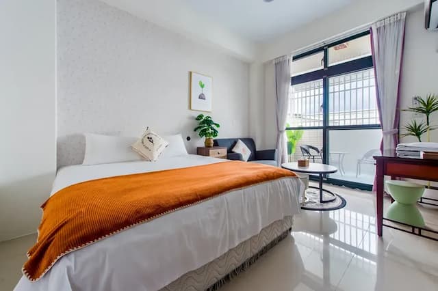 櫻花民宿-豪華雙人房-附陽台-9