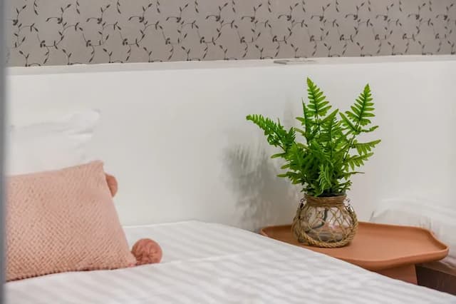 櫻花民宿-高級雙床房-7