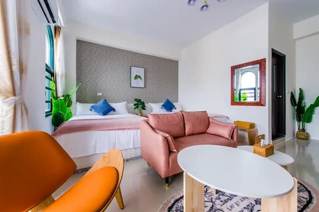 櫻花民宿-豪華四人房-附陽台-3