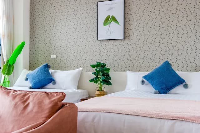 櫻花民宿-豪華四人房-附陽台-6