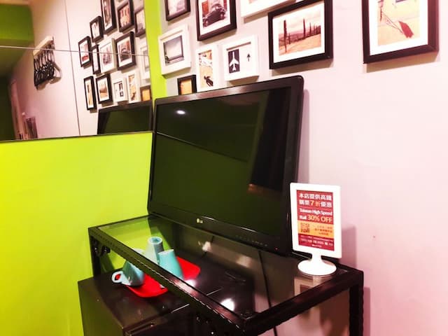 三隻老虎青年旅店-標準三人房-11